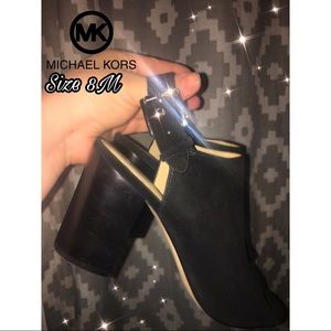 Michael Kors Suede Block Pumps✨